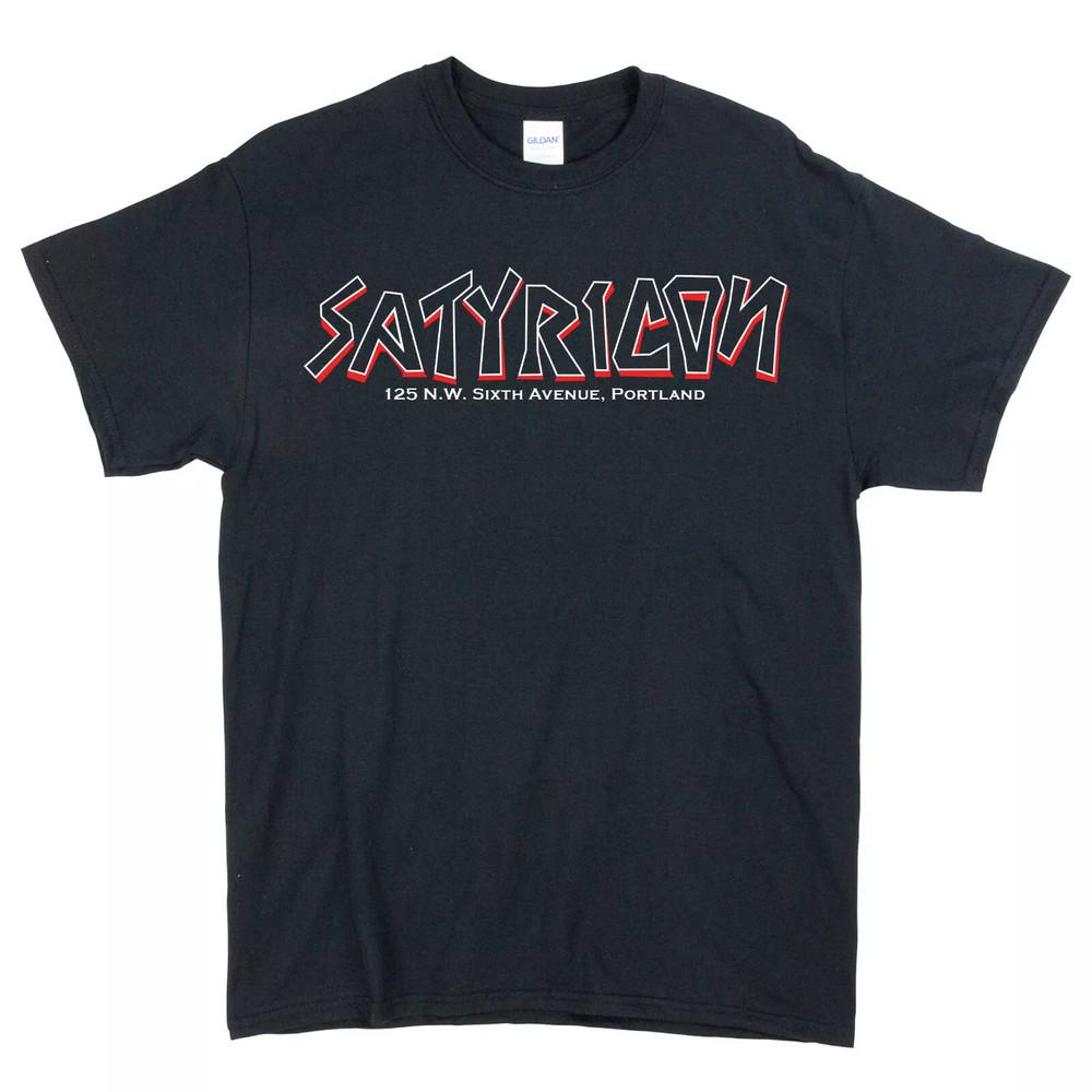 Satyricon Portland Oregon Punk T-shirt Music punk rock band shirt  Unisex tee Unisex T-Shirt S