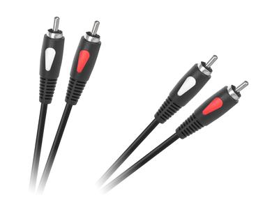 RCA Cable Audio Cinch Cable 10m 2RCA- 2RCA Cabletech Eco-Line