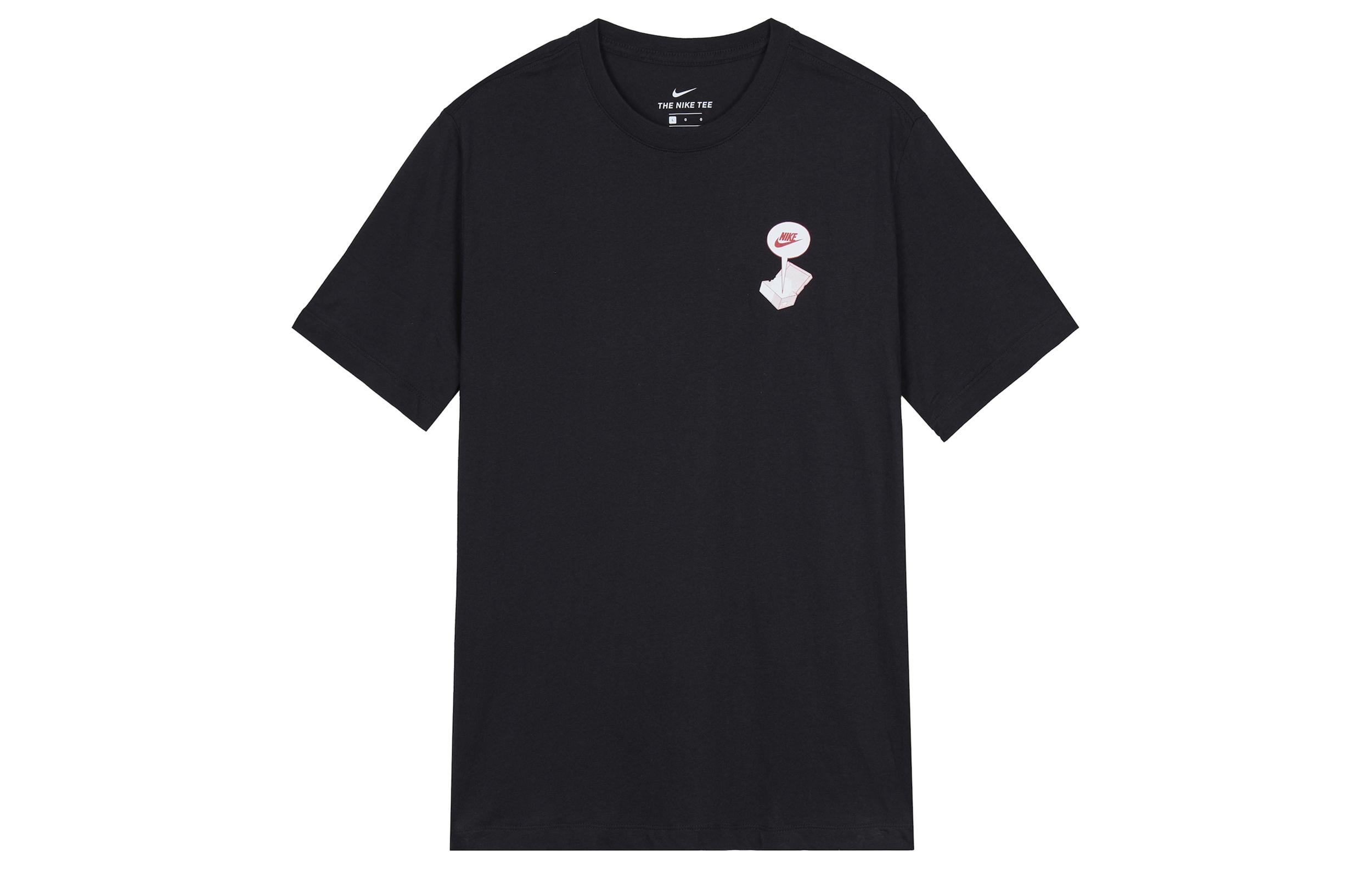 

Nike T Shirts Men s Crew Neck Moderate Straight Fit CT6869-010 S