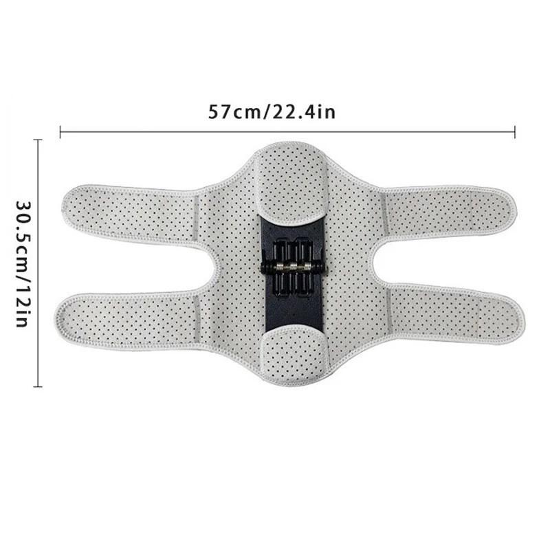 Powerful Rebound Springs Knee Assistive Device Non-Slip Breathable Booster Adjustable Spring Stabilizer Brace Joint Support