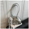 IELGY Large Capacity Casual One-Shoulder Underarm Bag Commuter Tote Bag