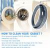 ABGR-DC64-02805A Washer Door Boot Seal For Washer Replacement Parts Door Diaphragm WF393BTPARA/A2,WF395BTPASU/A2, Door Gasket