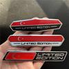 Limited Edition Türkiye National Flag Aluminium Adhesive Emblem Rear Trunk Badge Fender Sticker Body Decal Car Emblem