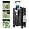 Lidu Multi-functional Spinner Carry-On Luggage