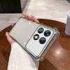 Case for Xiaomi POCO F8 Pro,F6 Pro Electroplated Color Border Clear Phone Casing Cover