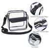 Summer Clear Bags Women's Transparent PVC Jelly Handbag Travel Beach Female Shopping Shoulder Bag Waterproof Crossbody Bag Purse