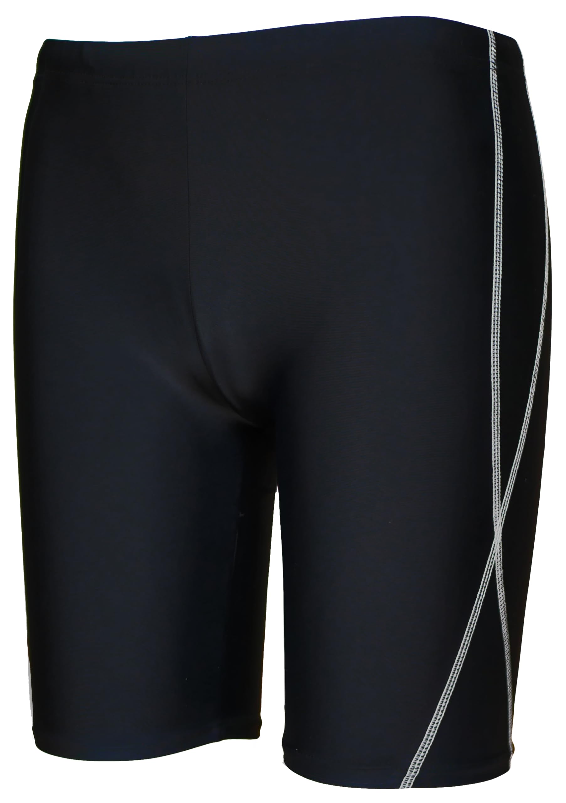 

конкурентный размер воды [Asbrio] Купальник, плавание, школа, шорты средней длины, UPF50+, водоотталкивающий, 80-180см (серый, 160) серый