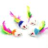 Catnip Mouse Teaser Toys: Scratch & Bite Resistant, Self-Playing Teething Toys for Cats