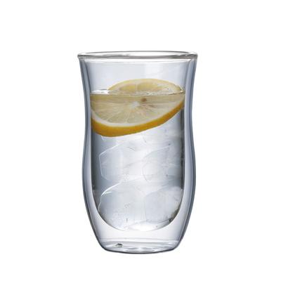 Double Layer Glass Mug,Heat-resistant Glass Cup Transparent Mug Vodka Whiskey Shot Drinking Cup,teacup Mug Coffee Water Mug
