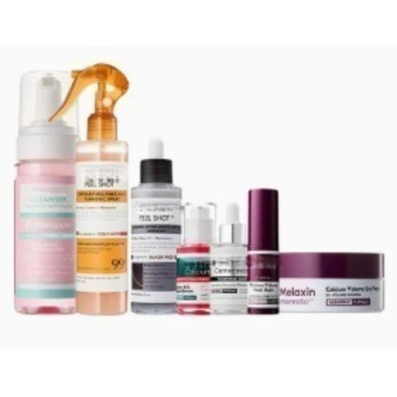 Dark Spot Corrector Skincare Set Brightening Serum Cleanser Cream Kit for Melasma Acne Marks Uneven Skin Tone