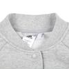 Adidas Single Button Striped Baseball Collar Long Sleeve Jacket Women jackets M68683