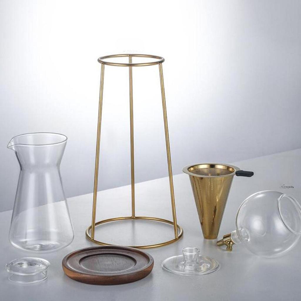 Ice Drip Coffee Maker Pitcher Iced Tea Making Accessories Adjustable Speed Pot Cold Brew