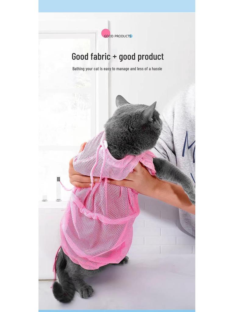 Katzenbadetasche & Rucksack für Fellpflege, Impfung und Krallenschneiden