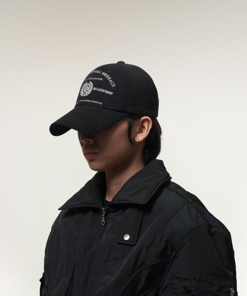 IDWS Saga Leaf Maxi Cap Black