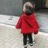 LYING Baby Hooded Red Hoodie for Cold Weather Baby Shower Size Poncho, Coat, Kids' Cloak, Cape, Girls, Toddlers, Halloween, Christmas, Fall/Winter