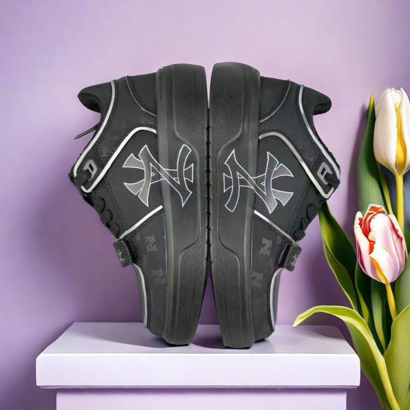 Niche board shoes men's spring new versatile casual white shoes platform letter shoes