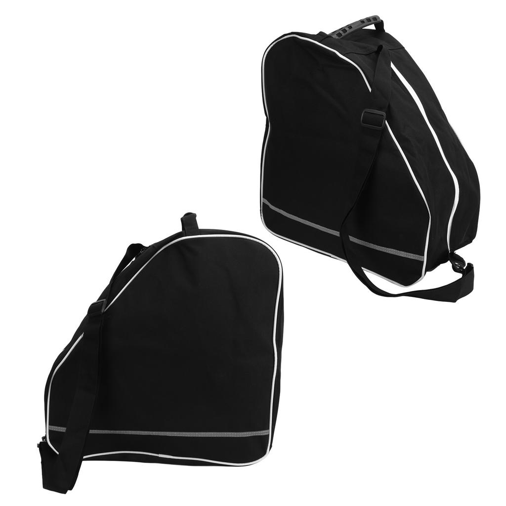Ski Boot Bag Oxford Cloth Waterproof Skiing Snowboarding Boot Bag Travel Luggage for Ski Accesories Goggles Gloves Black