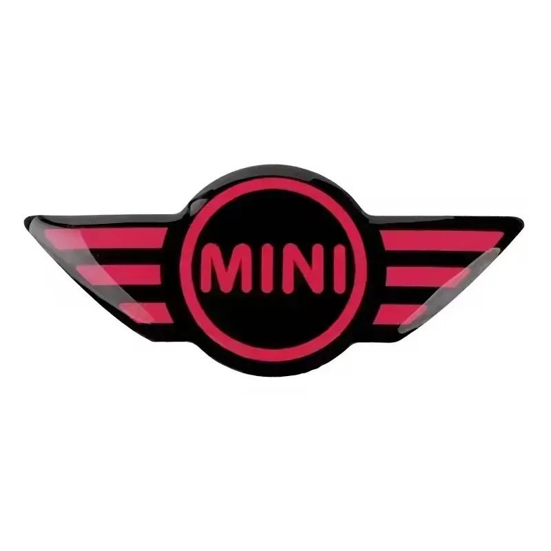 Car Steering Wheel Center Sticker Logo for Mini Cooper John Cooper Works R50 R52 R53 R55 R56 F54 F55 F56 F60 Interior Decoration