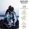 1PC Corpse Bride Outdoor Blanket Lightweight Flannel, Soft & Warm, All-Season Use for Sofa, Outdoor145