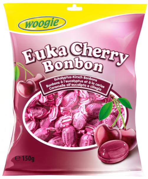Woogie Euka Kirschbonbons Eukalyptus Kirsche 150 g
