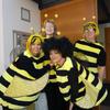 1set Costumes Outfit Holiday Costumes Props Yellow Bee Animal Cosplay Props  Adult