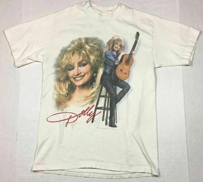 Dolly Parton Vintage Concert Tour Country Music Graphic T-Shirt PA1002