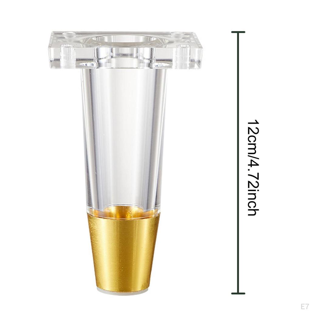 Acrylic Furniture Leg for Chair And Sofa, Design TV Cabinet Wardrobe