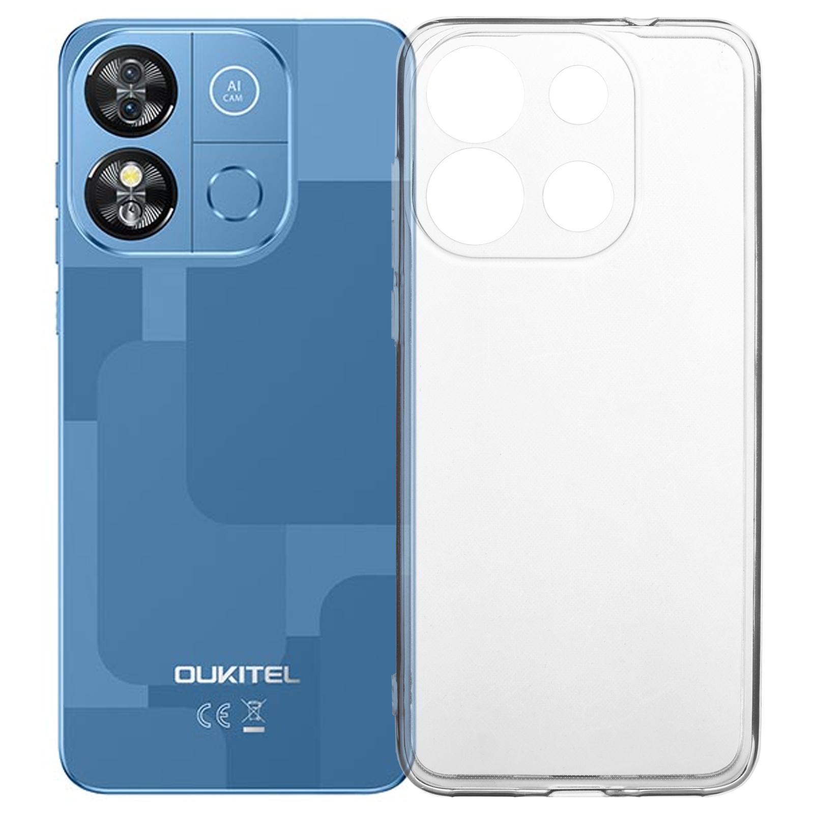 

For Oukitel C57 Pro/C57s Case Soft TPU Drop Protection Phone Cover Transparent