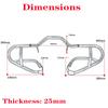 For BMW R 1200 GS R1200GS R1200 GS 2004-2012 2011 Oil cooled Crash Bar Highway Engine Tank Guard Cover Bumper Frame Protector