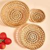 Vietnam Autumn Woven Storage Basket: Tea Strainer, Fruit Tray, Snack Basket for Dried Fruit.