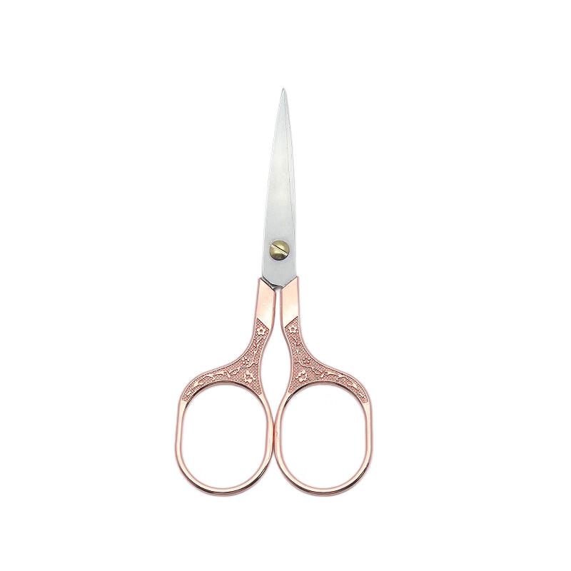 

Oeny Rose Gold Plum Blossom Craft Scissors