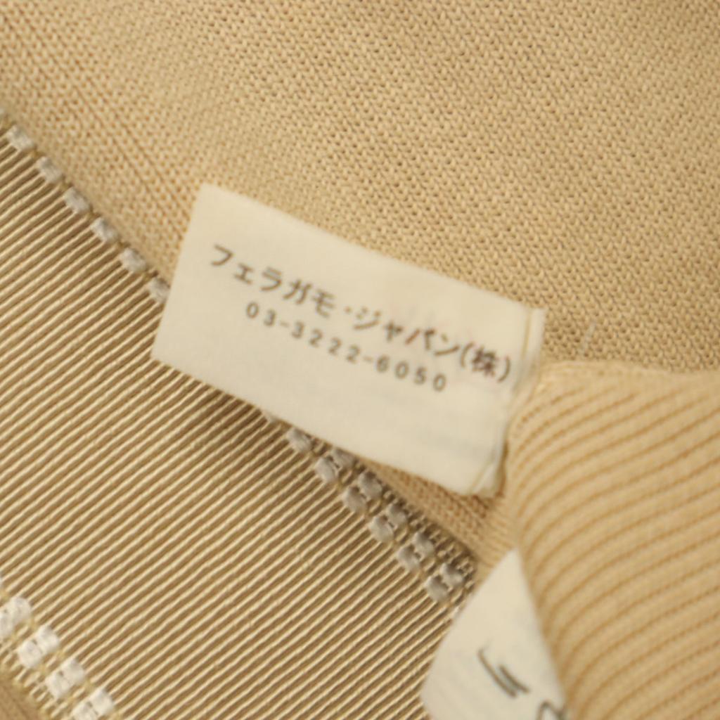 Salvatore Ferragamo 90s Made in Italy Old Long sleeve knit cardigan L Women Used