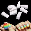 16 STÜCK Nägel Schönheitszubehör Weiße Schwämme für Acryl-Maniküre Gel-Nagelkunst Pflege DIY UV-Werkzeug