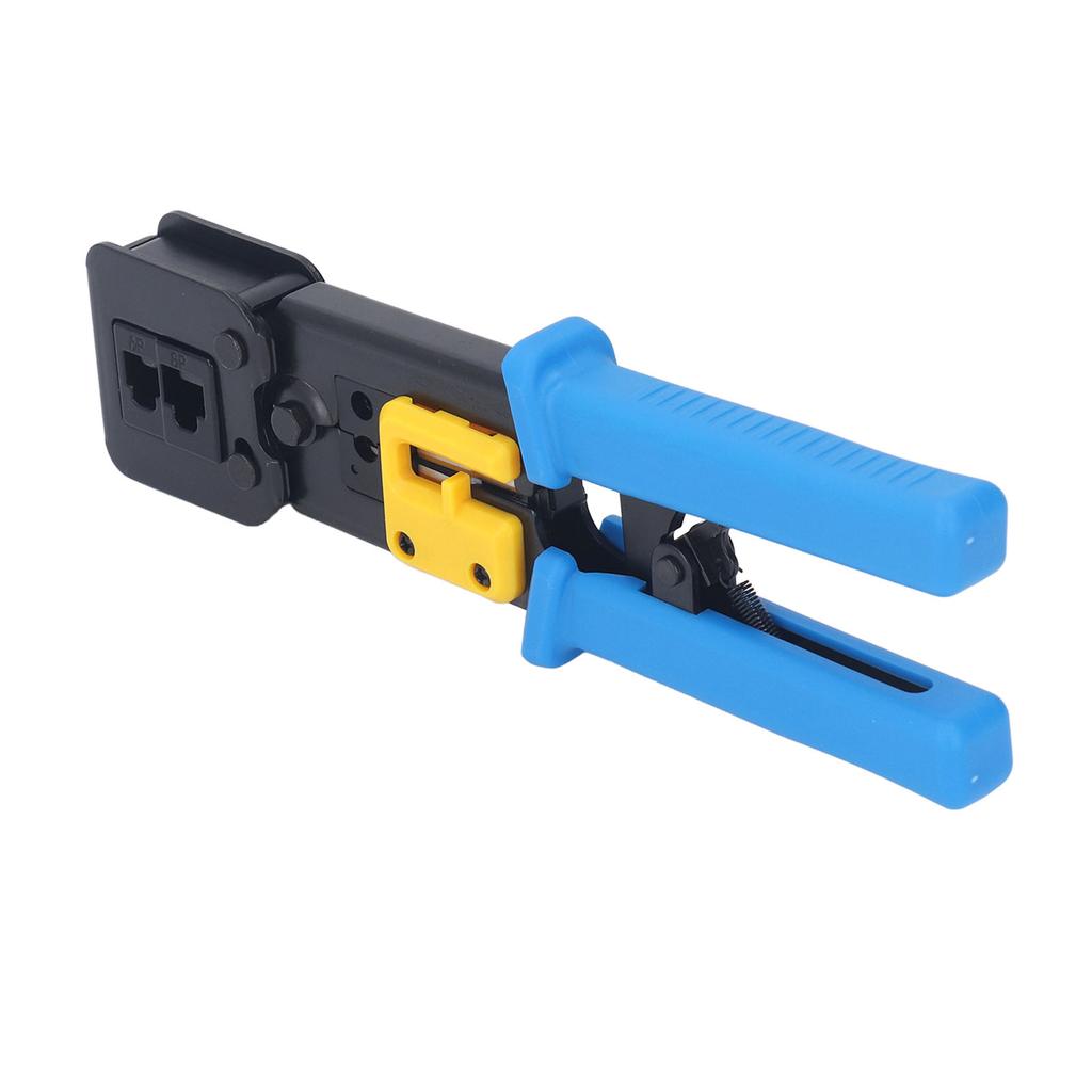 RJ45 Crimp Tool Kit Pass Thru CAT6 CAT5E Crimping Tools Set with RJ Connector Network Cable Tester