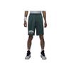 Jordan Sport Dri-FIT Letter Logo Print Lightweight Breathable Quick-Dry Sports Shorts Men Shorts Oxidized-Green White FZ9986-366