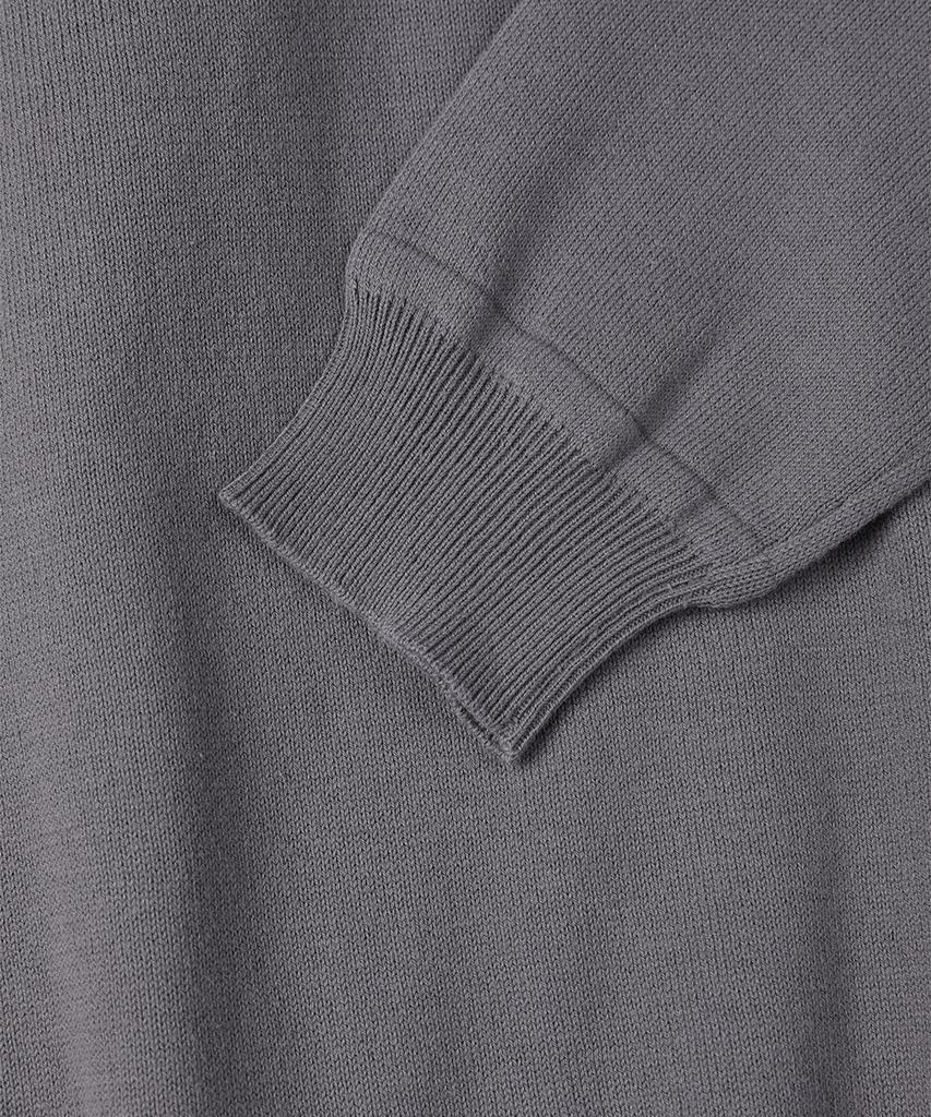 PANICALE Washed Soft Cotton Knit 4 Colors