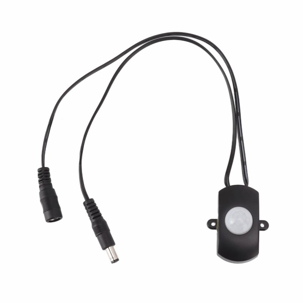 4A Infrared Automatic Switch Detector Black PIR Motion Sensor Switch Cabinet Lights