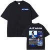 2026 Singer Aitana Cuarto Azul Tour Camisetas Gráficas Unisex Moda Femenina Estética Camiseta de Manga Corta Algodón Camiseta Casual