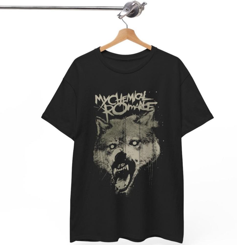 My Chemical Romance Wolf T-shirt Cotton All Size Unisex T-Shirt