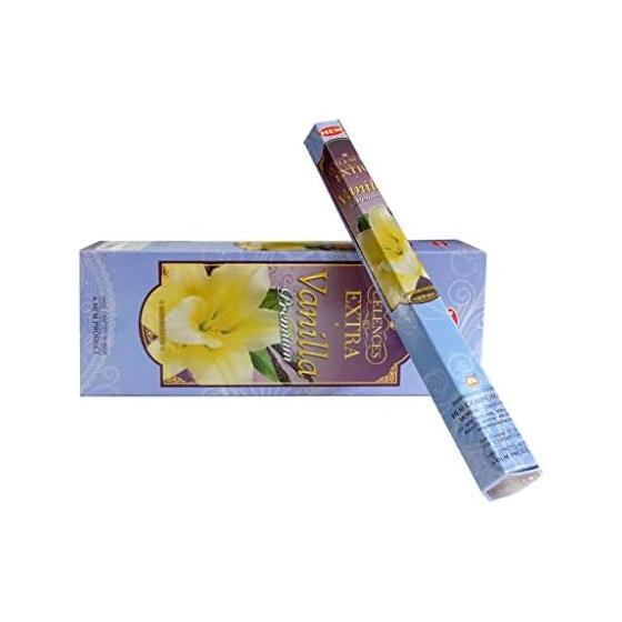 HEM Hexagonal Incense Extra Vanilla Set of 6