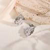 French Retro Leaf Grape Pearl Earrings Women'S High Sense Light Luxury Niche Earrings Fashion Creative Earrings