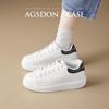 Agsdon Damen Plateau Freizeitsneakers
