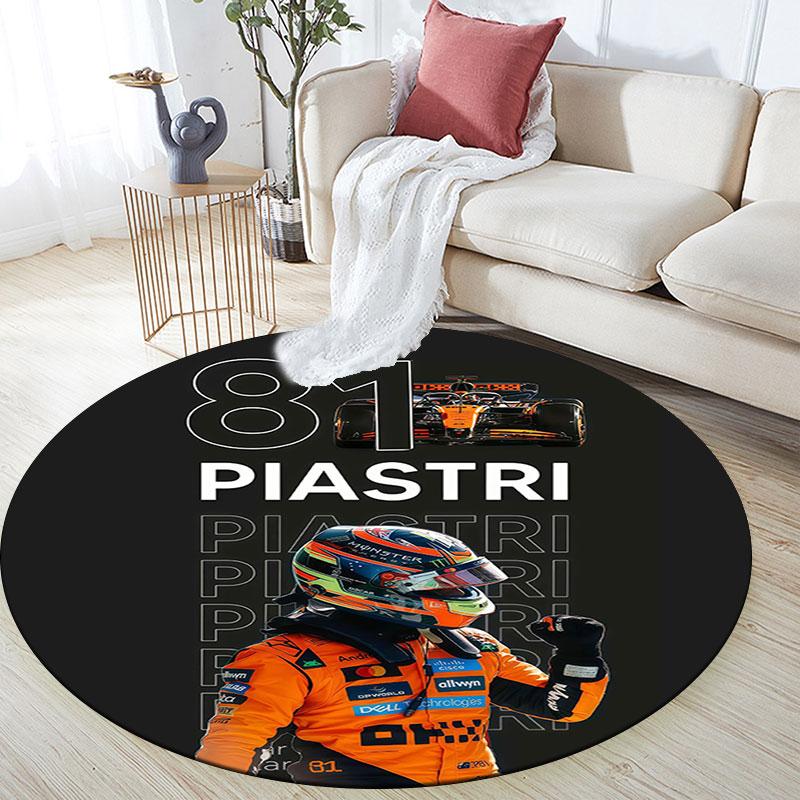 Piastri Pattern Round rug,Carpet Rug for Living Room Bedroom Playroom ,Non-slip Floor Mat,Holiday Gifts and Birthday Gifts.