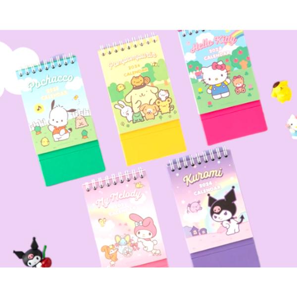 

Sanrio Мини-календарь настольный на 2024 год 5P, 5 шт.