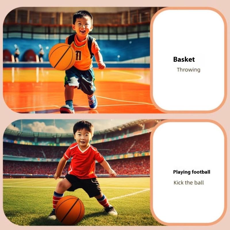 Foldable Indoor Training Basketball Rings Space Saving Wall Mounted Backboard For Kids Quiet Basketball Indoor Sports Toy