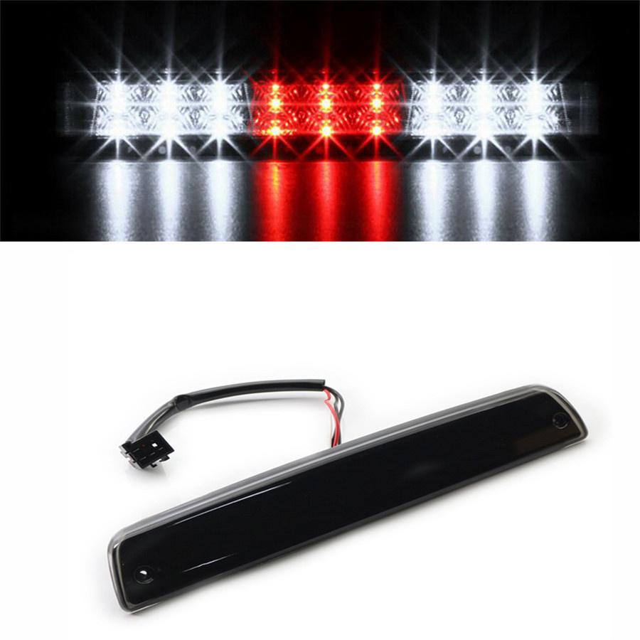 FOR Dodge 94-01 RAM 1500/2500/3500 PICKUP  2-ROWS 24 LEDs THIRD 3RD TAIL BRAKE LIGHT LAMP Black