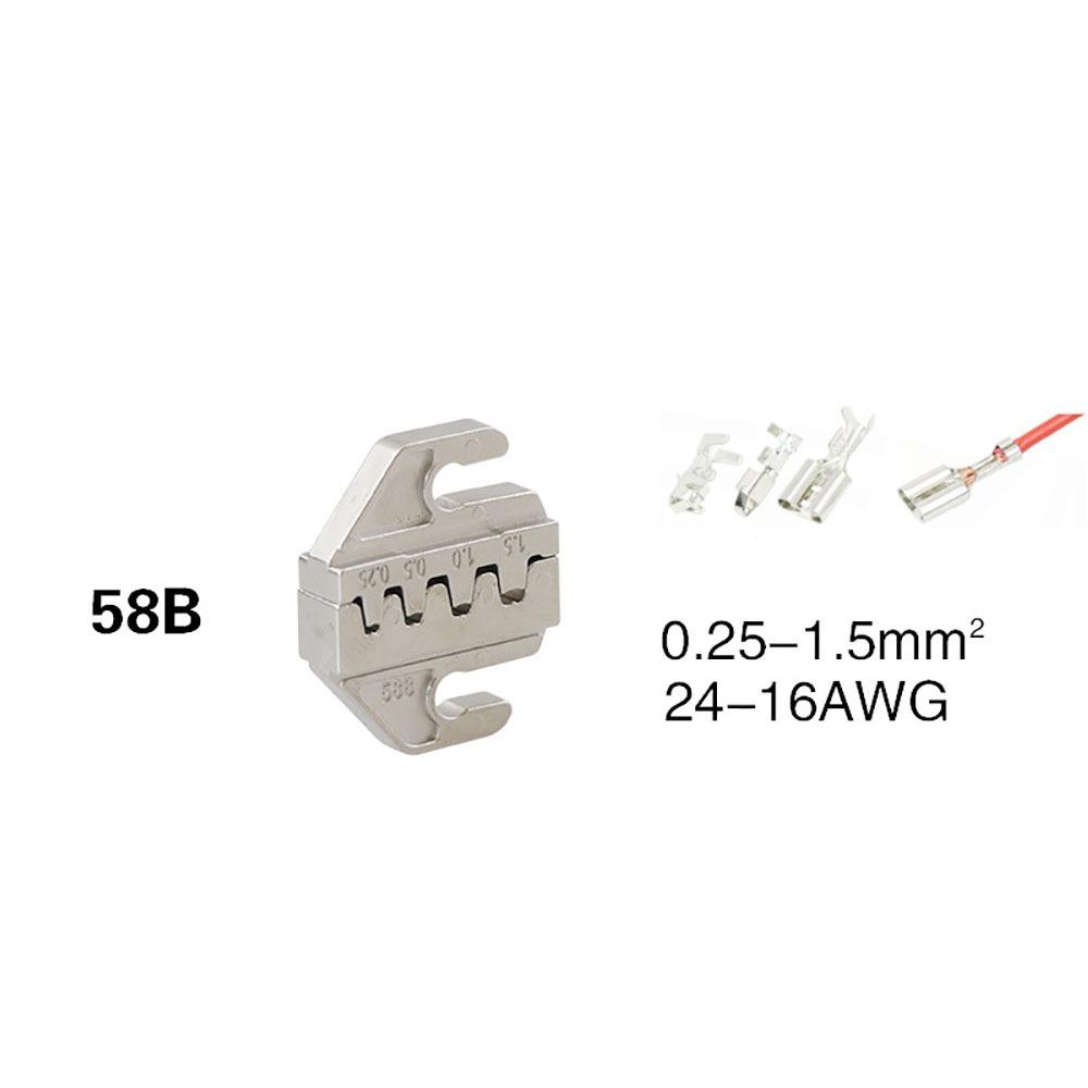 Replacement Crimping Tool 4mm Slot Wire Crimper Jaws High Quality Jaw Tool  for Crimping Terminals