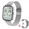 Orologio intelligente da uomo per donna Schermo touch completo Chiamata Bluetooth Orologio impermeabile GPS Sport Fitness Tracker Smartwatch Lady per Android iOS
