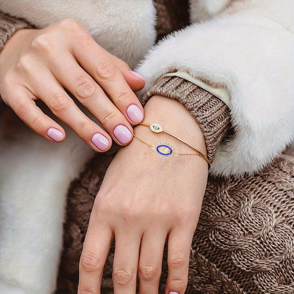 4/8/13pcs Alloy Enamel Virgin Mary Pendant Chain Virgin Mary Pendant Cross Connection Bracelet Pendant, Used for DIY Necklace Jewelry Making