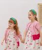 Summer 2025 Trendy Cartoon Print Girls' Short Sleeve Dress - In Stock